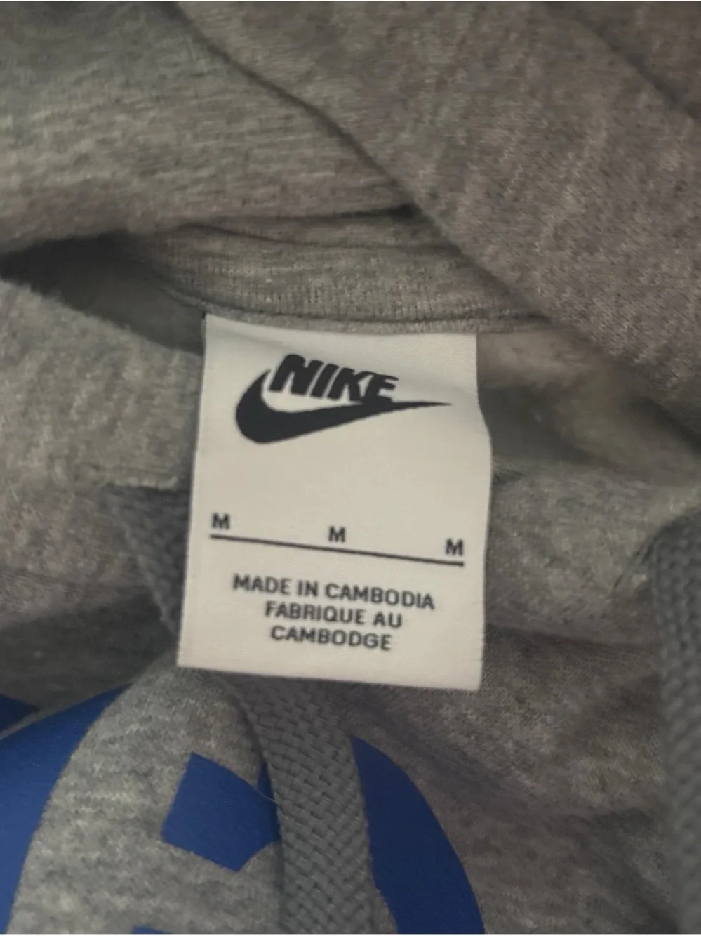 Nike Gray Mideast qualifier Hoodie